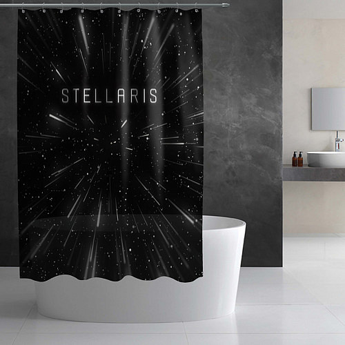 Шторка для ванной Stellaris WARP / 3D-принт – фото 2