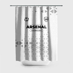 Шторка для душа Arsenal Champions Униформа, цвет: 3D-принт