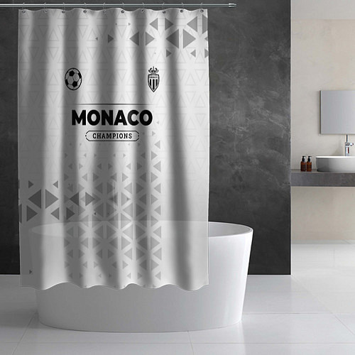 Шторка для ванной Monaco Champions Униформа / 3D-принт – фото 2