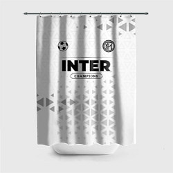 Шторка для душа Inter Champions Униформа, цвет: 3D-принт
