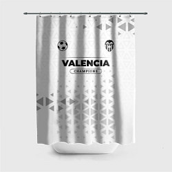 Шторка для душа Valencia Champions Униформа, цвет: 3D-принт