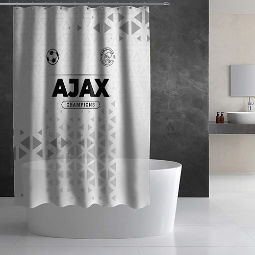 Шторка для ванной Ajax Champions Униформа / 3D-принт – фото 2