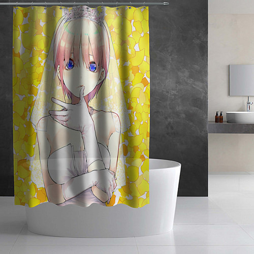 Шторка для ванной Итика Накано / 3D-принт – фото 2