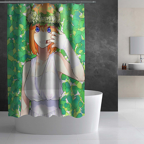 Шторка для ванной Ёцуба Накано / 3D-принт – фото 2