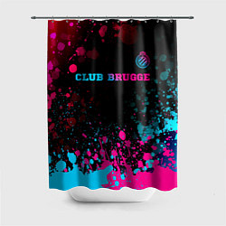 Шторка для ванной Club Brugge Neon Gradient - FS