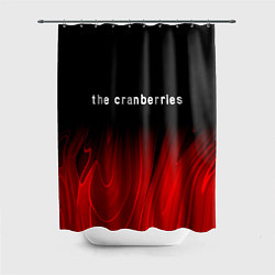 Шторка для душа The Cranberries Red Plasma, цвет: 3D-принт