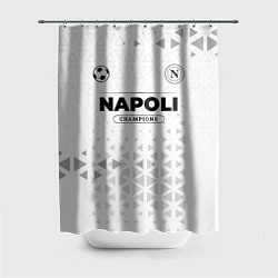 Шторка для душа Napoli Champions Униформа, цвет: 3D-принт
