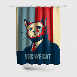 Шторка для душа YES WE CAN T, цвет: 3D-принт