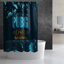 Шторка для душа Игра PUBG: pro gaming, цвет: 3D-принт — фото 2