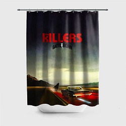 Шторка для душа Battle Born - The Killers, цвет: 3D-принт