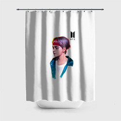Шторка для душа BTS Taehyung, цвет: 3D-принт