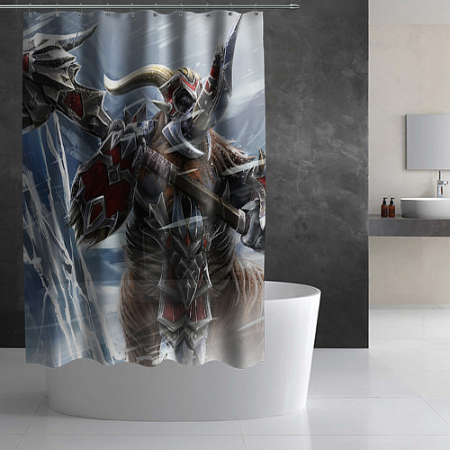 Шторка для ванной Magnus art / 3D-принт – фото 2