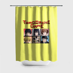 Шторка для душа Tomodachi Game: аниме, цвет: 3D-принт