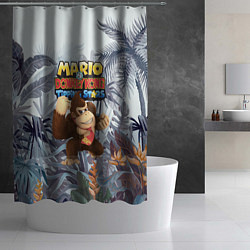 Шторка для душа Mario Donkey Kong - Nintendo - Gorilla, цвет: 3D-принт — фото 2