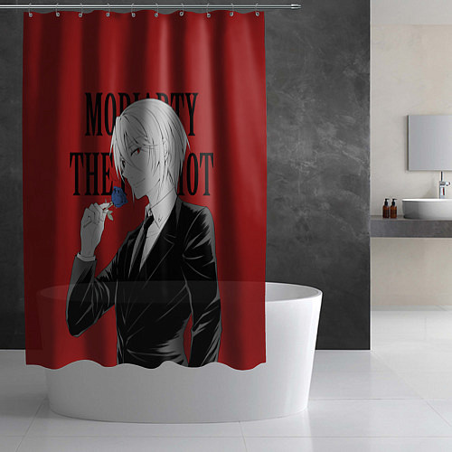 Шторка для ванной Красавчик Уильям Мориарти / 3D-принт – фото 2
