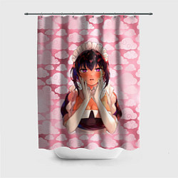 Шторка для душа Моя новая горничная очень подозрительна - аниме, цвет: 3D-принт