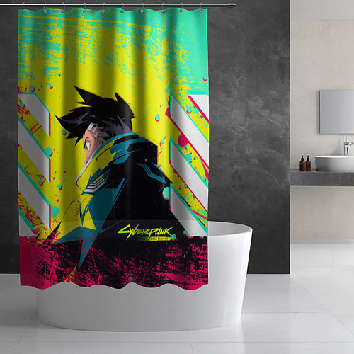 Шторка для ванной Дэвид Мартинез арт / 3D-принт – фото 2