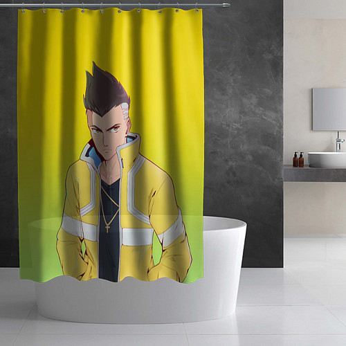 Шторка для ванной Дэвид Мартинез / 3D-принт – фото 2