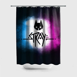 Шторка для ванной Stray black
