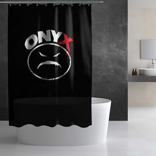 Шторка для ванной Onyx - wakedafucup / 3D-принт – фото 2