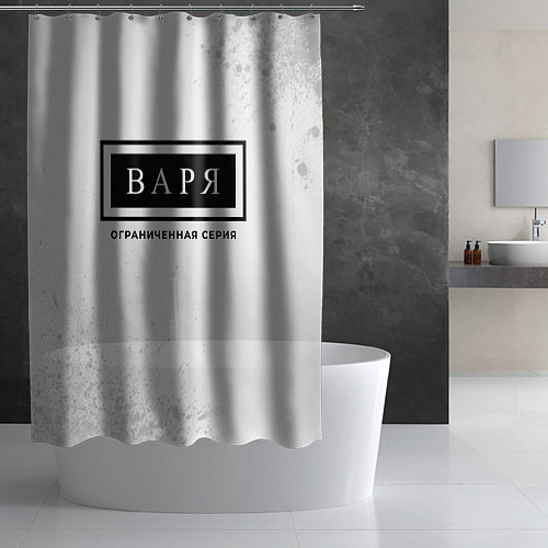 Шторка для ванной Варя: ограниченная серия / 3D-принт – фото 2