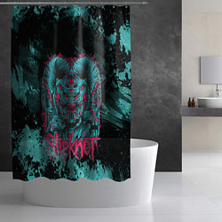 Шторка для душа Monster Slipknot, цвет: 3D-принт — фото 2