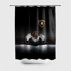 Шторка для душа Lamborghini Egoista - Italy, цвет: 3D-принт