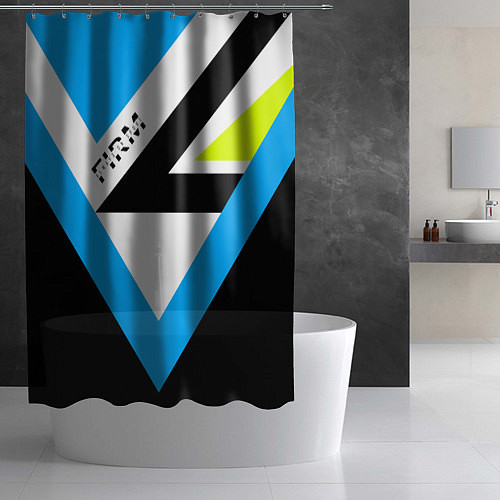 Шторка для ванной FIRM спортик / 3D-принт – фото 2