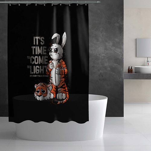 Шторка для ванной Ils time to come to light 2023 / 3D-принт – фото 2