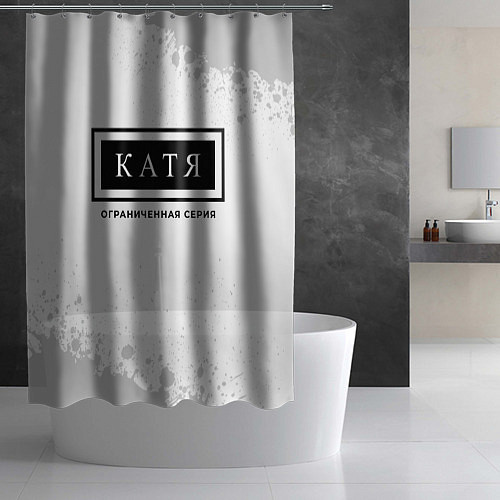 Шторка для ванной Катя: ограниченная серия / 3D-принт – фото 2