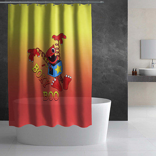 Шторка для ванной Project Playtime - Бокси Бу / 3D-принт – фото 2