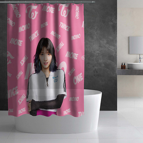Шторка для ванной Momo / 3D-принт – фото 2
