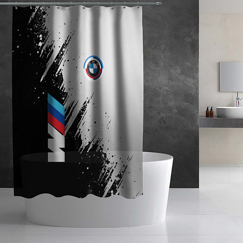 Шторка для ванной BMW - м комплектация / 3D-принт – фото 2