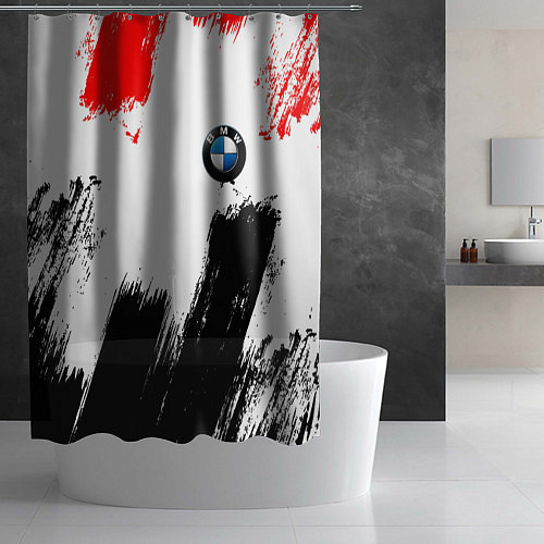 Шторка для ванной BMW art / 3D-принт – фото 2