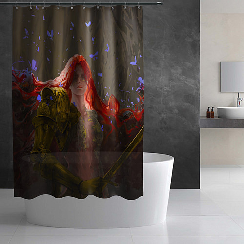 Шторка для ванной Маления из Elden Ring / 3D-принт – фото 2