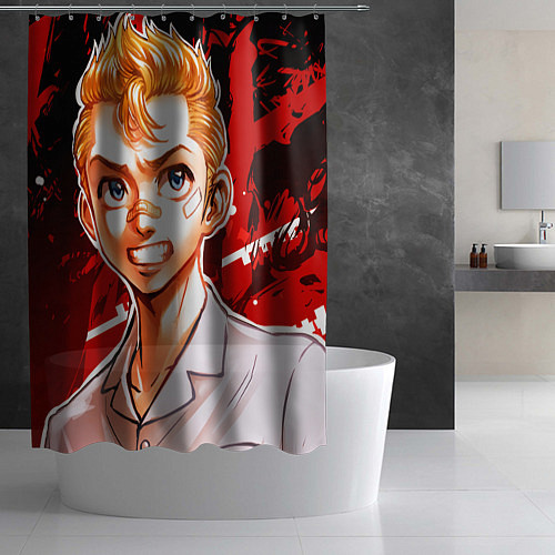 Шторка для ванной Такэмити / 3D-принт – фото 2