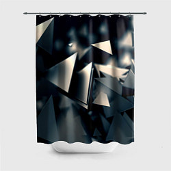Шторка для душа Dark abstraction, цвет: 3D-принт
