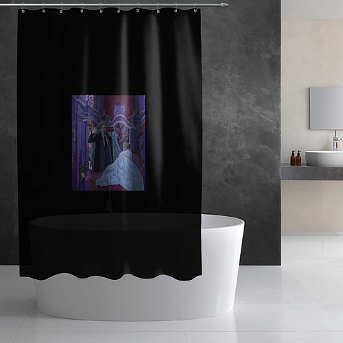 Шторка для ванной Playingtheangel - infinity / 3D-принт – фото 2