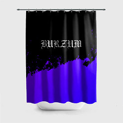 Шторка для ванной Burzum purple grunge