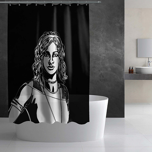 Шторка для ванной Dead by daylight - Талита Лира / 3D-принт – фото 2