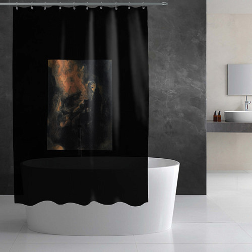 Шторка для ванной Моцарт - Pharaoh / 3D-принт – фото 2