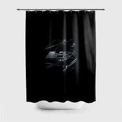 Шторка для душа Jeembo - Black box, цвет: 3D-принт