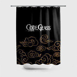 Шторка для ванной Code Geass anime clouds