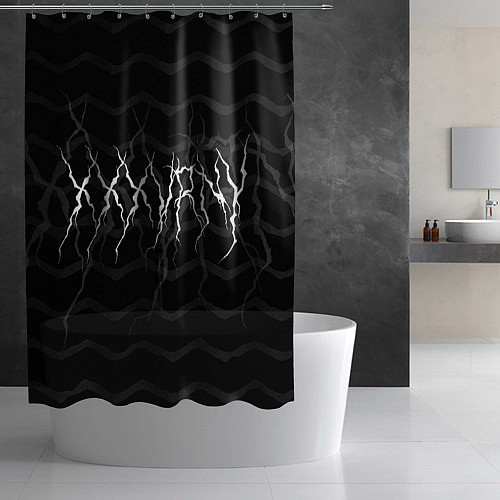 Шторка для ванной Испорченный Текст / 3D-принт – фото 2