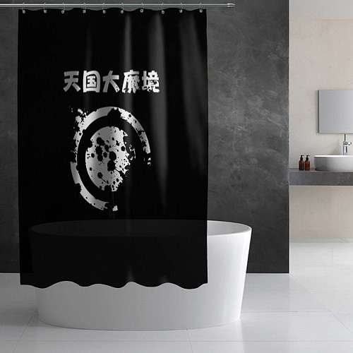 Шторка для ванной Глаз - Великая небесная стена / 3D-принт – фото 2