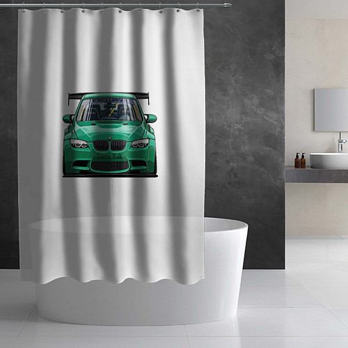 Шторка для ванной BMW Liberty Walk / 3D-принт – фото 2