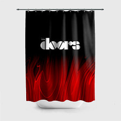 Шторка для душа The Doors red plasma, цвет: 3D-принт