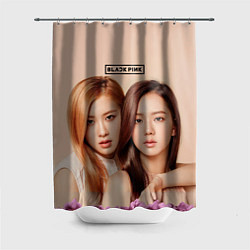 Шторка для ванной Blackpink Jisoo and Rose