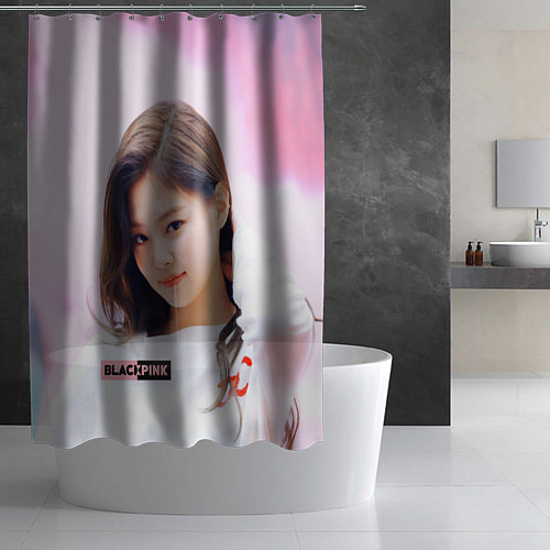 Шторка для ванной Jennie solo / 3D-принт – фото 2