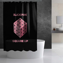 Шторка для душа Blackpink Square up, цвет: 3D-принт — фото 2